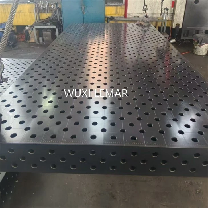 info-1-1 Grid Holes Nitrided Surface 3D Welding Table high quality